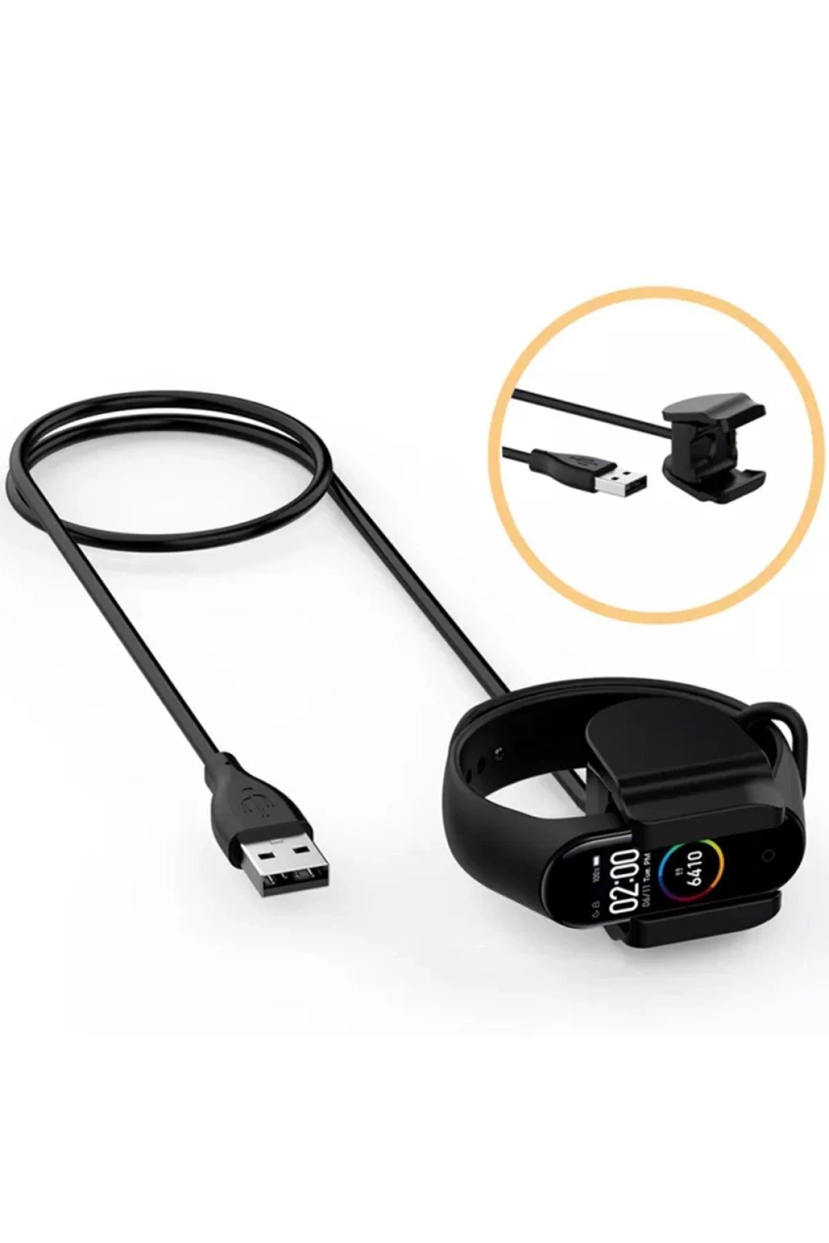 MC05 Şarj Adaptörü 100cm Xiaomi Mi Band 4-(5796) - Görsel 2