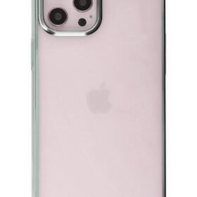 iPhone 12 Pro Max Kılıf Element Silikon - Yeşil-(5796)