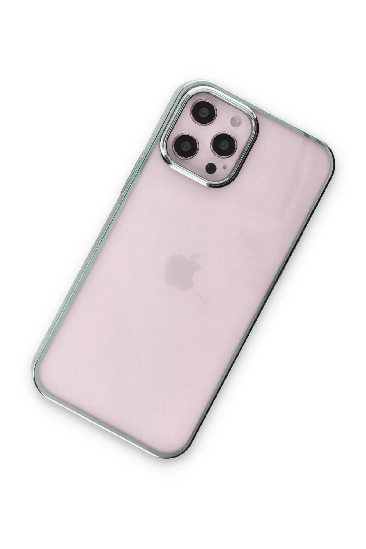 iPhone 12 Pro Max Kılıf Element Silikon - Yeşil-(5796) - Görsel 2