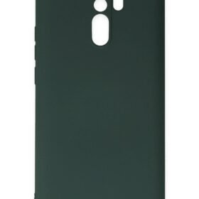 Xiaomi Redmi 9 Kılıf Nano içi Kadife Silikon - Koyu Yeşil-(5796)