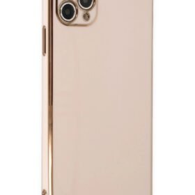 iPhone 11 Pro Max Kılıf Volet Silikon - Pembe-(5796)