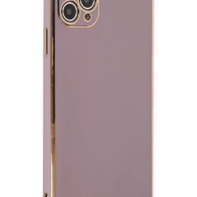 iPhone 11 Pro Max Kılıf Volet Silikon - Mor-(5796)