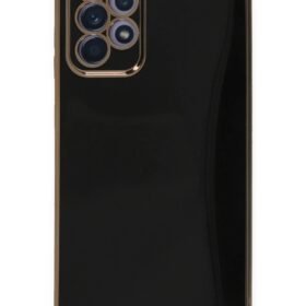 Samsung Galaxy A32 Kılıf Volet Silikon - Siyah-(5796)