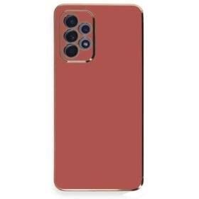 Samsung Galaxy A52 Kılıf Volet Silikon - Kırmızı-(5796)