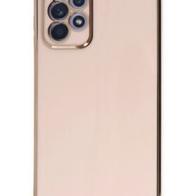 Samsung Galaxy A52 Kılıf Volet Silikon - Pembe-(5796)