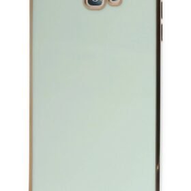 Samsung Galaxy J7 Prime Kılıf Volet Silikon - Açık Yeşil-(5796)