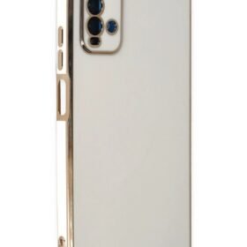 Xiaomi Redmi 9T Kılıf Volet Silikon - Beyaz-(5796)
