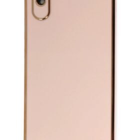Xiaomi Redmi 9A Kılıf Volet Silikon - Pembe-(5796)