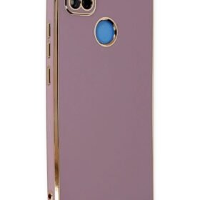 Xiaomi Redmi 9C Kılıf Volet Silikon - Mor-(5796)