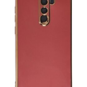 Xiaomi Redmi Note 8 Pro Kılıf Volet Silikon - Kırmızı-(5796)