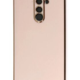 Xiaomi Redmi Note 8 Pro Kılıf Volet Silikon - Pembe-(5796)