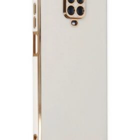 Xiaomi Redmi Note 9 Pro Kılıf Volet Silikon - Beyaz-(5796)