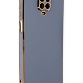 Xiaomi Redmi Note 9 Pro Kılıf Volet Silikon - Mavi-(5796)