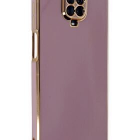 Xiaomi Redmi Note 9 Pro Kılıf Volet Silikon - Mor-(5796)