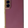 Samsung Galaxy S21 FE Kılıf Volet Silikon - Kırmızı-(5796)