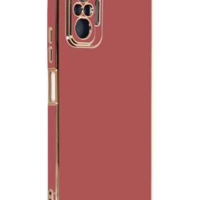 Xiaomi Redmi Note 10 Pro Kılıf Volet Silikon - Kırmızı-(5796)