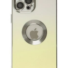 iPhone 12 Pro Max Kılıf Best Silikon - Sarı-(5796)