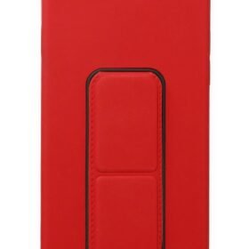 iPhone 6 Kılıf Mega Standlı Silikon - Kırmızı-(5796)