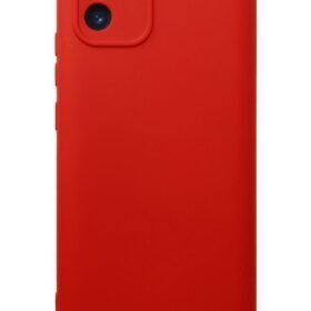 Samsung Galaxy A03 Kılıf Nano içi Kadife Silikon - Kırmızı-(5796)