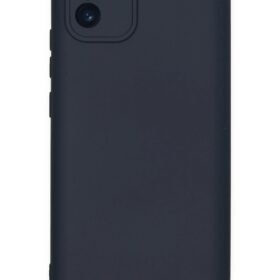 Samsung Galaxy A03 Kılıf Nano içi Kadife Silikon - Lacivert-(5796)