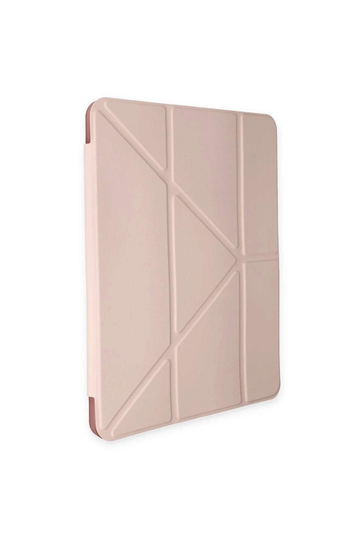iPad Air 4 10.9 Kılıf Kalemlikli Mars Tablet Kılıfı - Rose Gold-(5796) - Görsel 3
