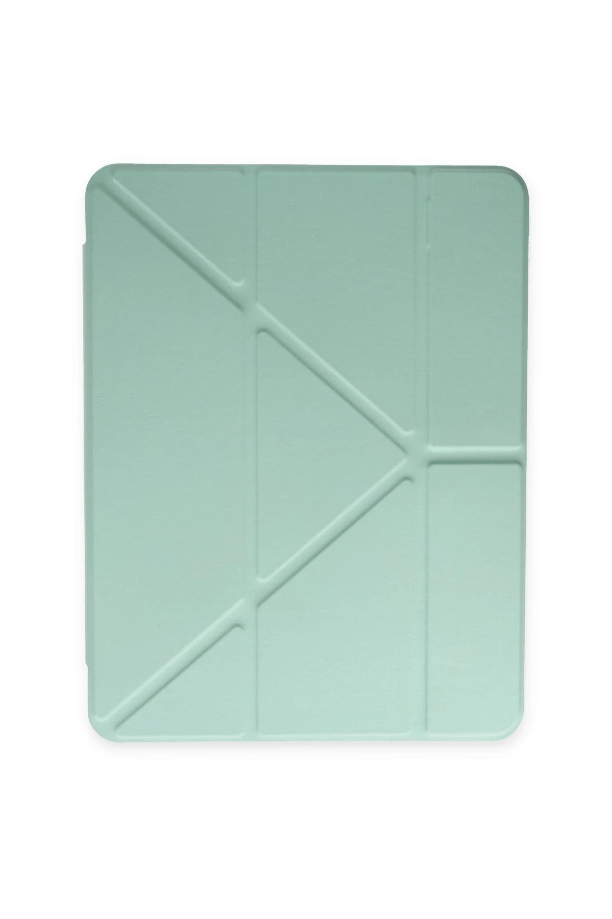 iPad Air 4 10.9 Kılıf Kalemlikli Mars Tablet Kılıfı - Açık Yeşil-(5796) - Görsel 2