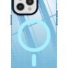 iPhone 12 Pro Max Kılıf Beta Magneticsafe Silikon - Mavi-(5796)