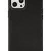 iPhone 12 Pro Max Kılıf Asya Deri Silikon - Siyah-(5796)