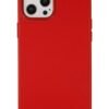 iPhone 12 Pro Max Kılıf Asya Deri Silikon - Kırmızı-(5796)