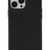 iPhone 13 Pro Kılıf Asya Deri Silikon - Siyah-(5796)
