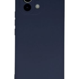 Xiaomi Mi 11 Kılıf Nano içi Kadife Silikon - Lacivert-(5796)
