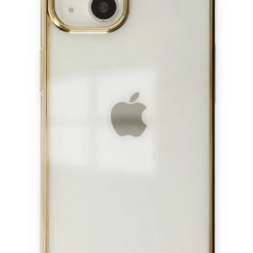 iPhone 14 Plus Kılıf Element Silikon - Gold-(5796)