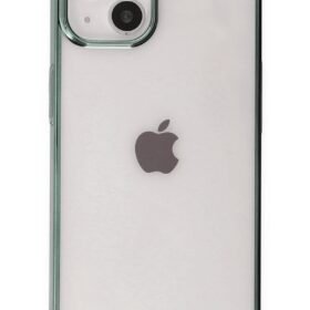 iPhone 14 Plus Kılıf Element Silikon - Yeşil-(5796)