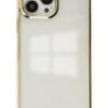 iPhone 14 Pro Kılıf Element Silikon - Gold-(5796)