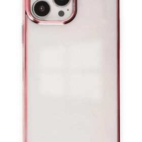 iPhone 14 Pro Max Kılıf Element Silikon - Pembe-(5796)