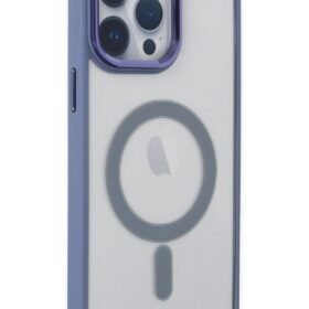 iPhone 14 Pro Kılıf Room Magneticsafe Silikon - Sierra Blue-(5796)