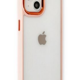 iPhone 14 Plus Kılıf Dora Kapak - Pudra-(5796)