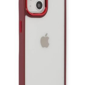 iPhone 14 Plus Kılıf Dora Kapak - Kırmızı-(5796)