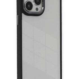 iPhone 14 Pro Kılıf Dora Kapak - Siyah-(5796)