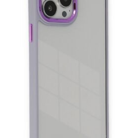 iPhone 14 Pro Kılıf Dora Kapak - Lila-(5796)