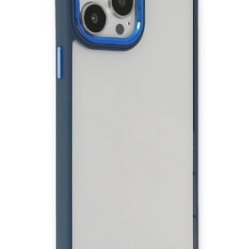 iPhone 14 Pro Max Kılıf Dora Kapak - Mavi-(5796)