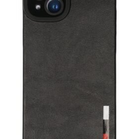 iPhone 14 Plus Kılıf Loop Deri Silikon - Siyah-(5796)