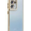 Samsung Galaxy S21 Ultra Kılıf Liva Lens Silikon - Beyaz-(5796)