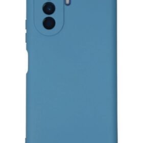 Huawei Nova Y70 Kılıf Nano içi Kadife Silikon - Mavi-(5796)