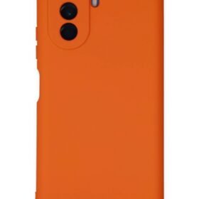 Huawei Nova Y70 Kılıf Nano içi Kadife Silikon - Turuncu-(5796)