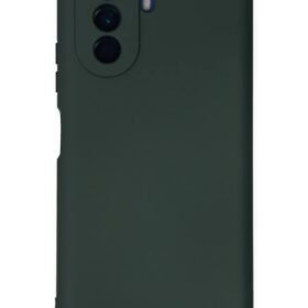 Huawei Nova Y70 Kılıf Nano içi Kadife Silikon - Koyu Yeşil-(5796)