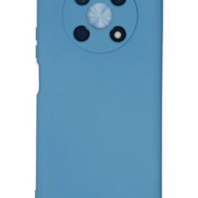 Huawei Nova Y90 Kılıf Nano içi Kadife Silikon - Mavi-(5796)
