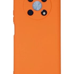 Huawei Nova Y90 Kılıf Nano içi Kadife Silikon - Turuncu-(5796)