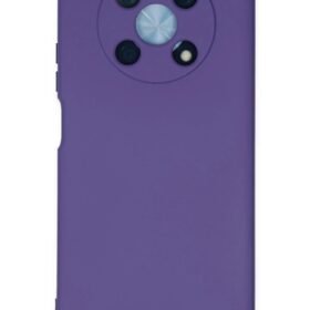 Huawei Nova Y90 Kılıf Nano içi Kadife Silikon - Mor-(5796)