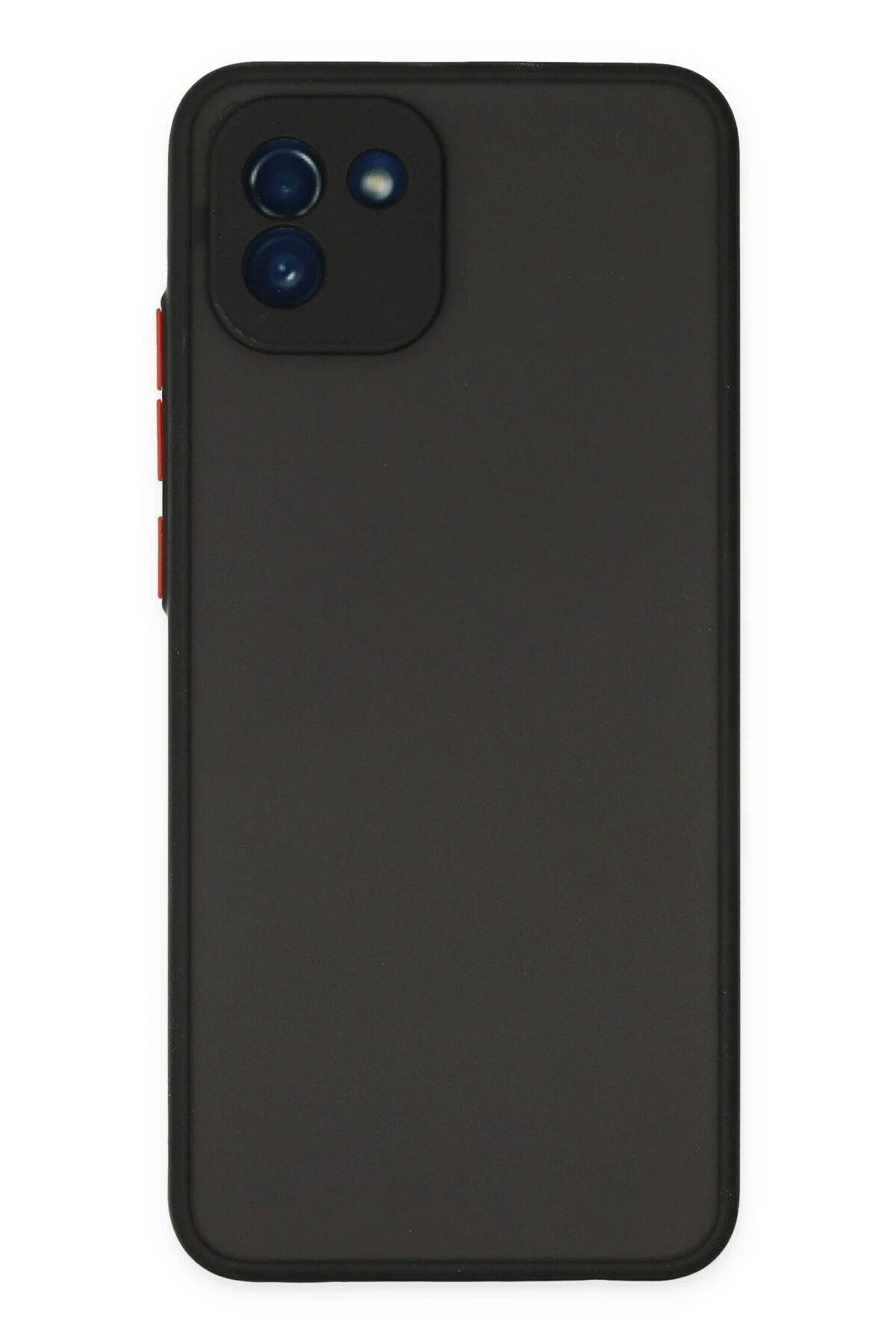 Samsung Galaxy A03 Kılıf Montreal Silikon Kapak - Siyah-(5796)